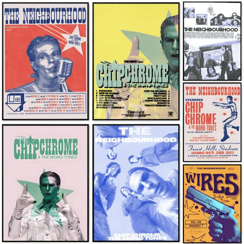 Home Decor Living Room Ideas - The Neighbourhood Poster Poster HD Printing