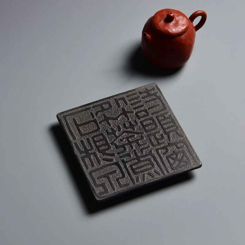 Home Decor Handicraft - Square Tea Coaster Stone Tray Tea