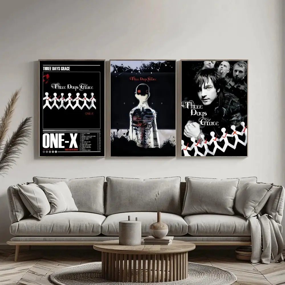 Rock band T-three days G-grace - Home Decor Living Room Ideas recension och pris