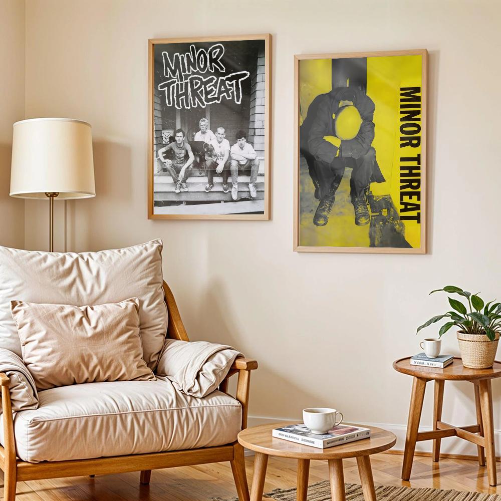 Rock Band M-Minor Threat Poste - Home Decor Living Room Ideas recension och pris