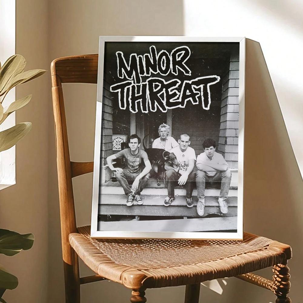 Rock Band M-Minor Threat Poste - Home Decor Living Room Ideas recension och pris
