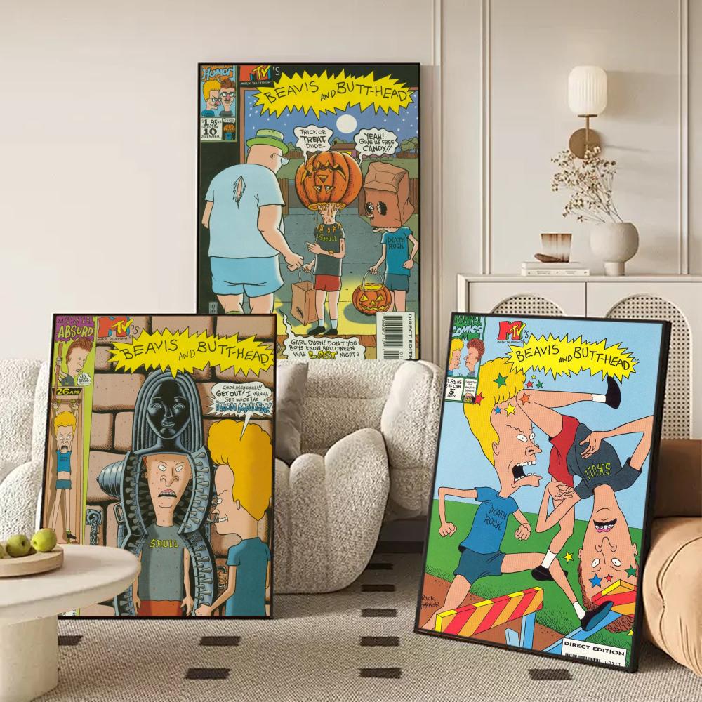 Anime B-Beavis And B-Butthead  - Home Decor Living Room Ideas recension och pris