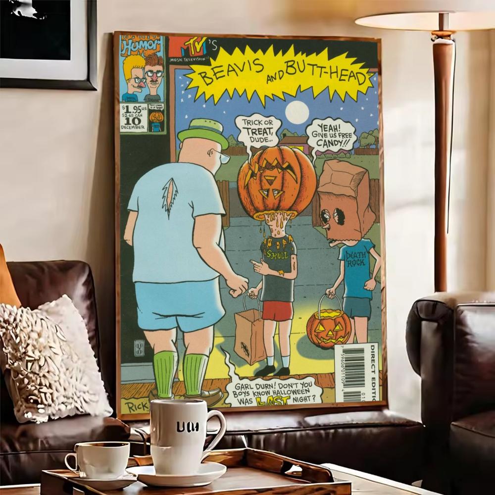 Anime B-Beavis And B-Butthead  - Home Decor Living Room Ideas recension och pris