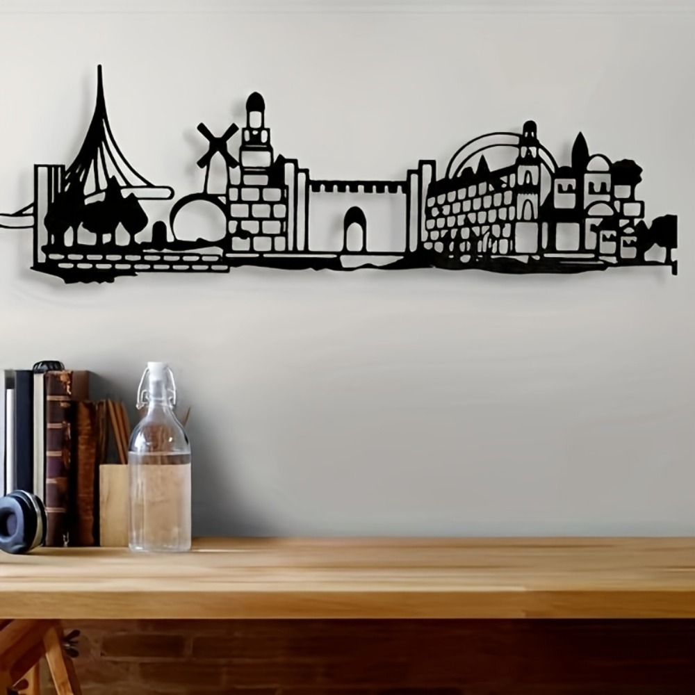 CIFBUY Metal Wall Art Jerusale - Home Decor Wall Art recension och pris