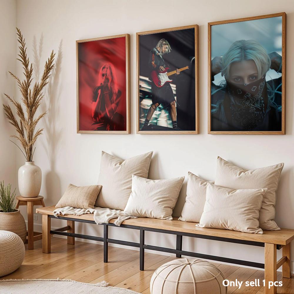 Guitarist E-Emily Armstrong Po - Home Decor Living Room Ideas recension och pris