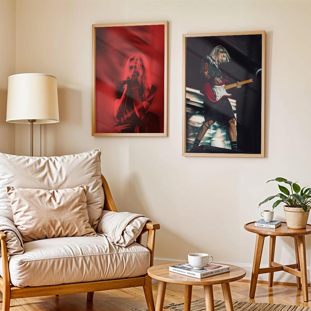 Guitarist E-Emily Armstrong Po - Home Decor Living Room Ideas recension och pris