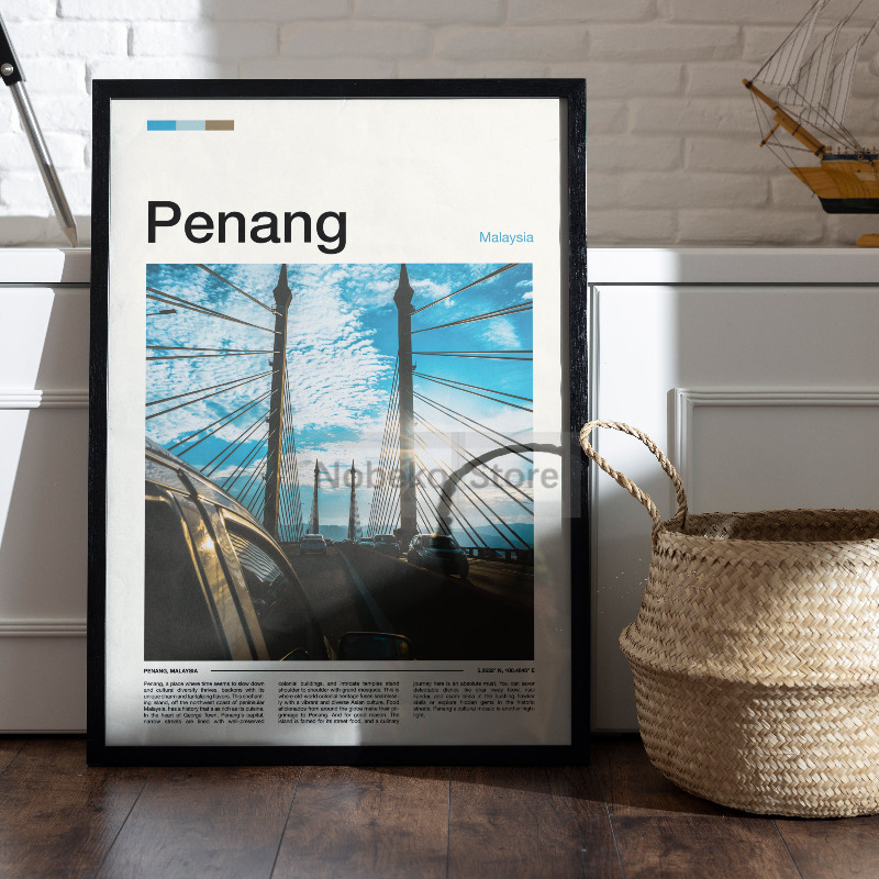Asia Malaysia Travel Posters K - Home Decor Kuala Lumpur recension och pris