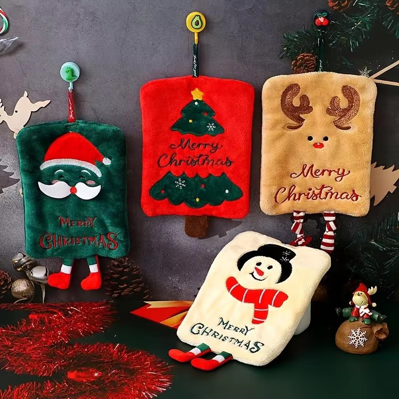 Christmas Hanging Hand Towel C - Home Decor Xmas Tree recension och pris