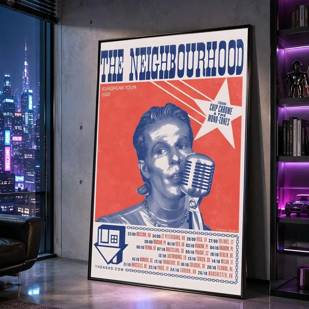 The Neighbourhood Poster Poste - Home Decor Living Room Ideas recension och pris