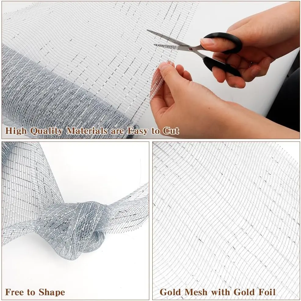 1Roll Grid Ribbon Xmas Tree De - Home Decor Xmas Tree recension och pris