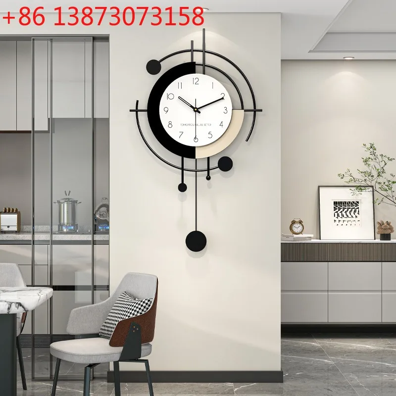 Modern Simple Wall Clock Livin - Home Decor Living Room Ideas recension och pris