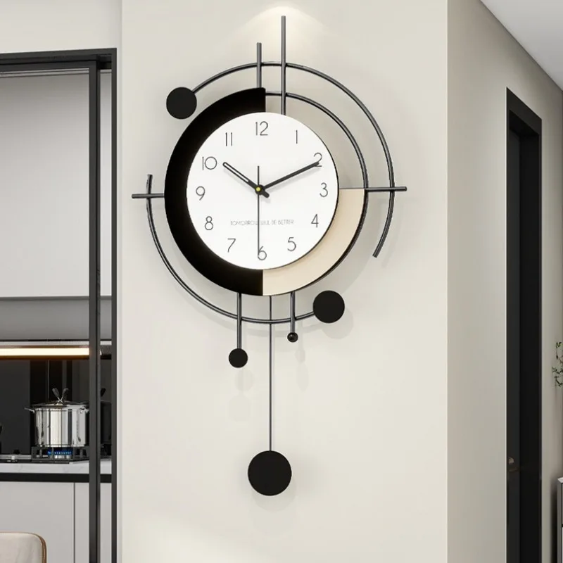 Modern Simple Wall Clock Livin - Home Decor Living Room Ideas recension och pris