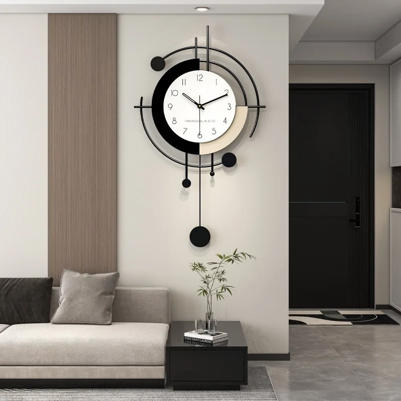 Modern Simple Wall Clock Livin - Home Decor Living Room Ideas recension och pris