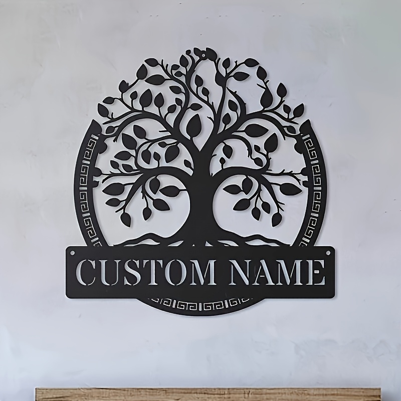 Custom Metal Wall Art of The T - Geometric Wall Art recension och pris