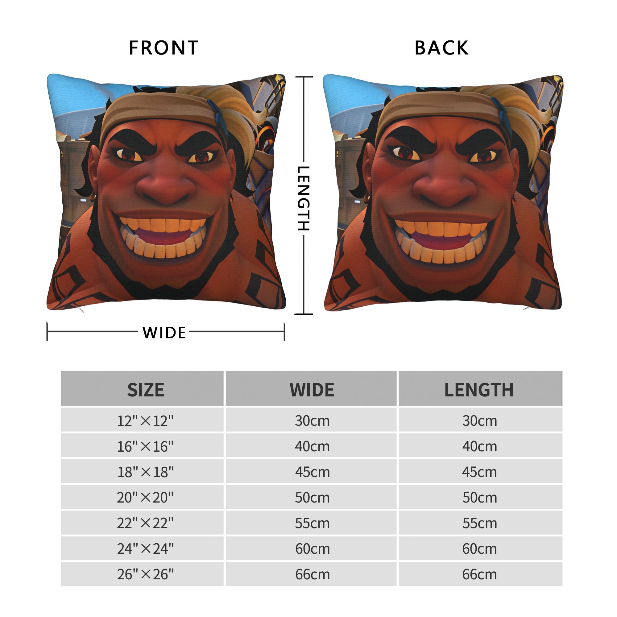 Mauga Meme Pillow Cover Overwa - Home Decor Living Room Ideas recension och pris