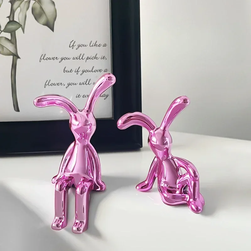 1/2PCS Gold Silver Long Eared  - Home Decor Korea recension och pris