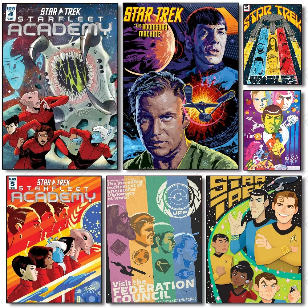 Classic Movie S-Star Trek Post - Home Decor Living Room Ideas recension och pris