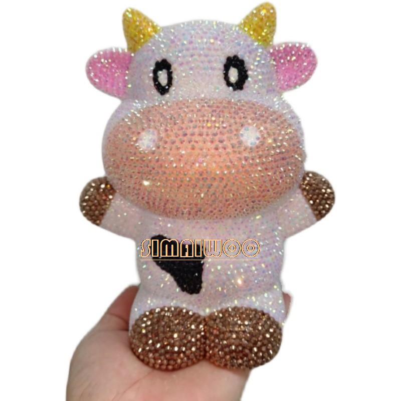 DIY Rhinestone Art Cow Doll To - Home Decor Exhibition recension och pris