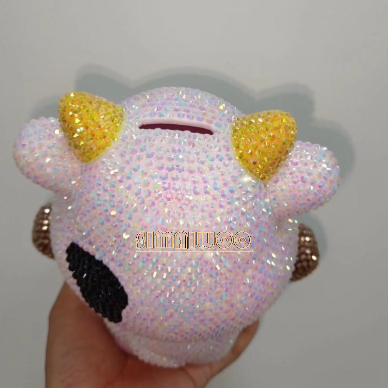 DIY Rhinestone Art Cow Doll To - Home Decor Exhibition recension och pris