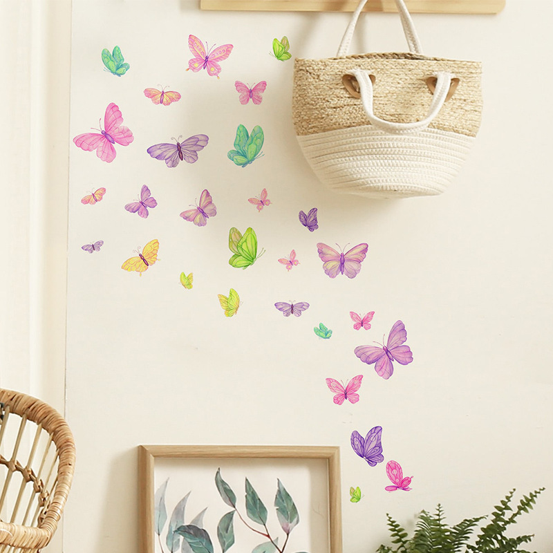 Romantic Butterfly Wall Sticke - Home Decor Indonesia recension och pris