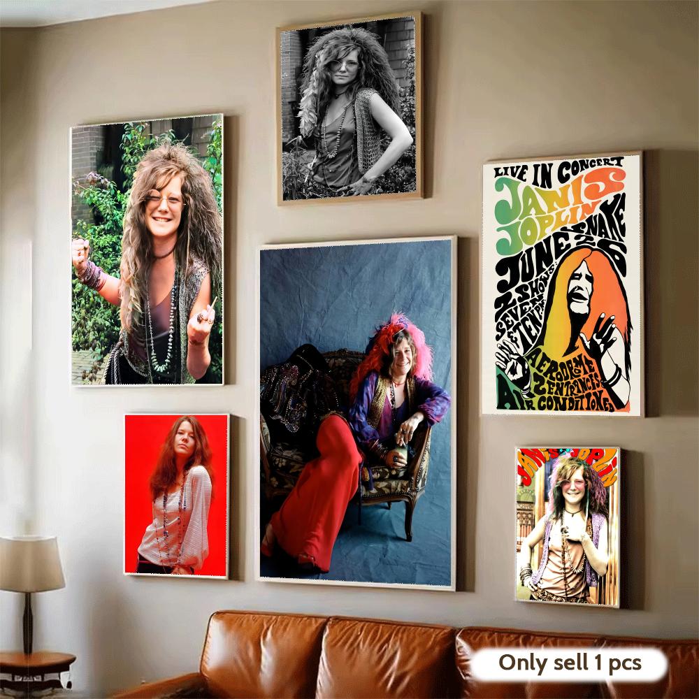 American Singer J-Janis Joplin - Home Decor Living Room Ideas recension och pris