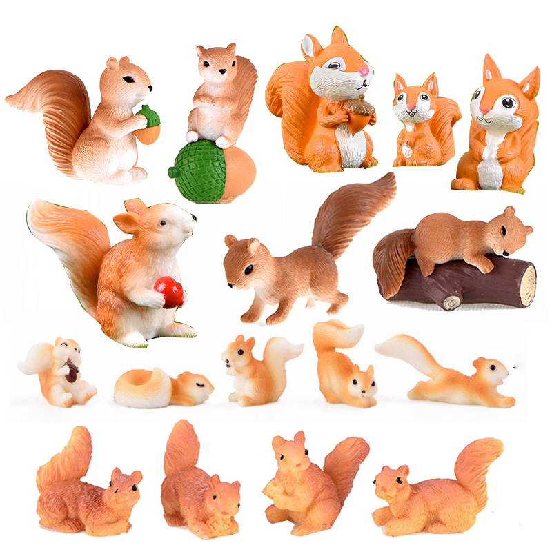Forest Simulated Squirrel Mini - Home Decor Korea recension och pris