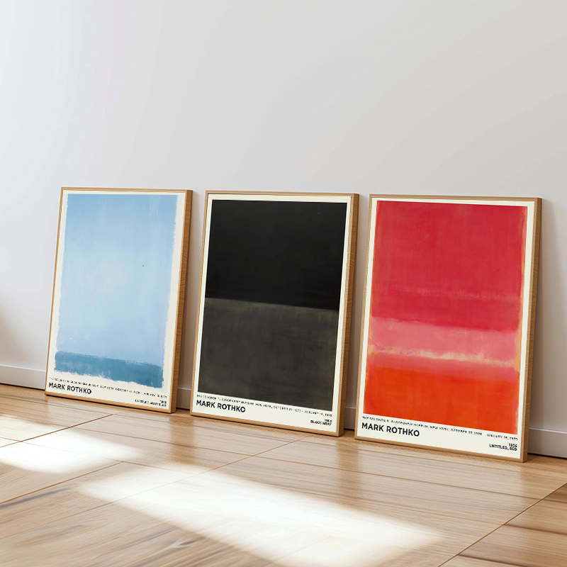 Vintage Minimalist Mark Rothko - Home Decor Exhibition recension och pris