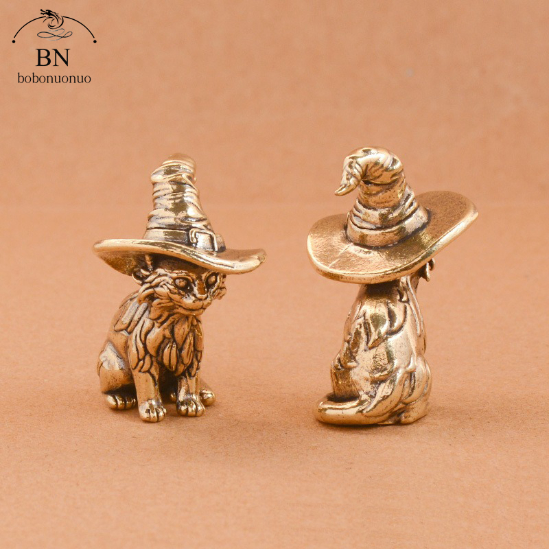 Cute Sorcerer Cat Small Statue - Home Decor Korea recension och pris