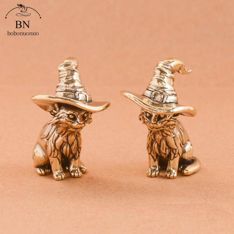 Cute Sorcerer Cat Small Statue - Home Decor Korea recension och pris