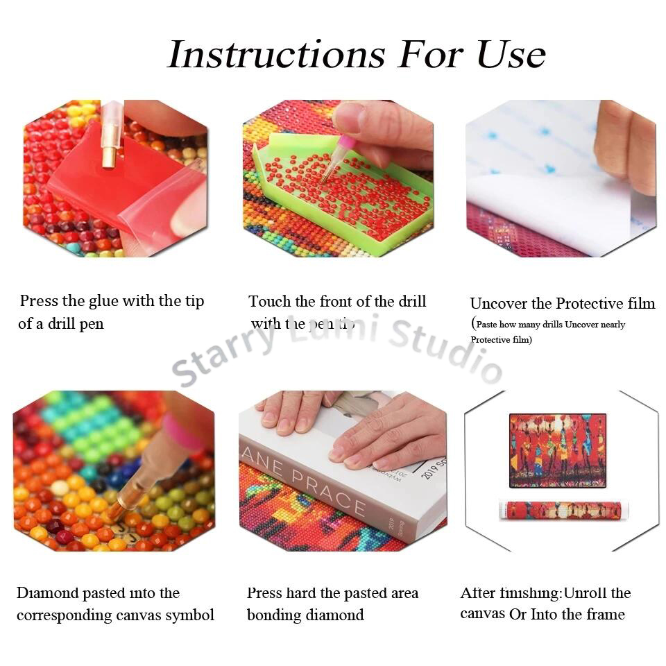 Witch Diamond Painting 5D Full - Home Decor Handicraft recension och pris