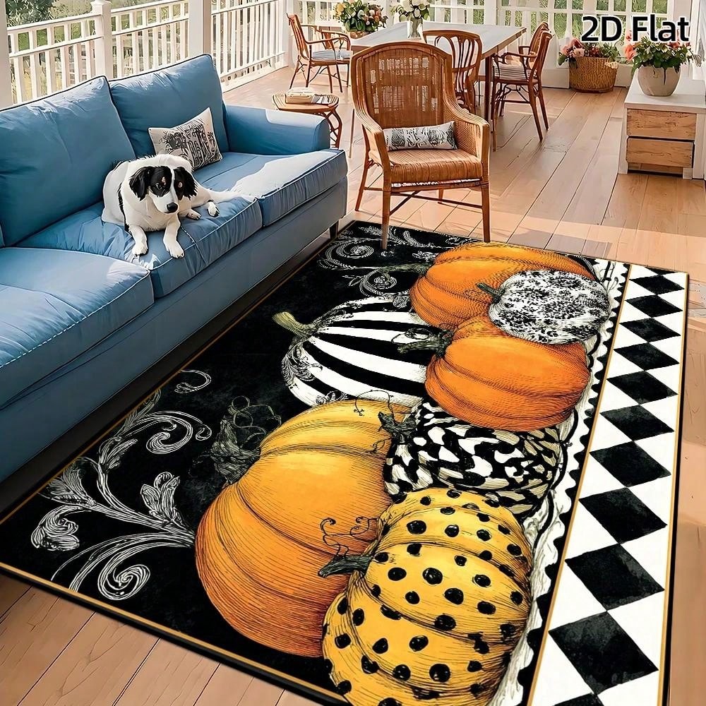 Large Floor Rug With Vintage A - Home Decor Living Room Ideas recension och pris