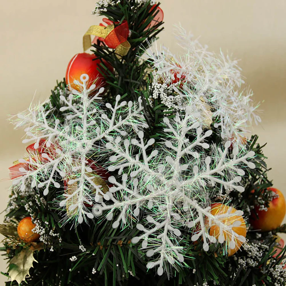 30pcs Christmas Snowflake Orna - Home Decor Xmas Tree recension och pris