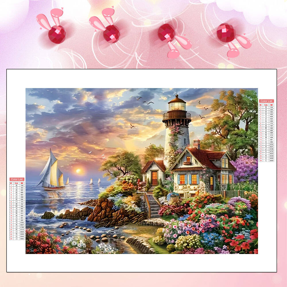 HUACAN Diamond Painting Kits S - Home Decor Korea recension och pris
