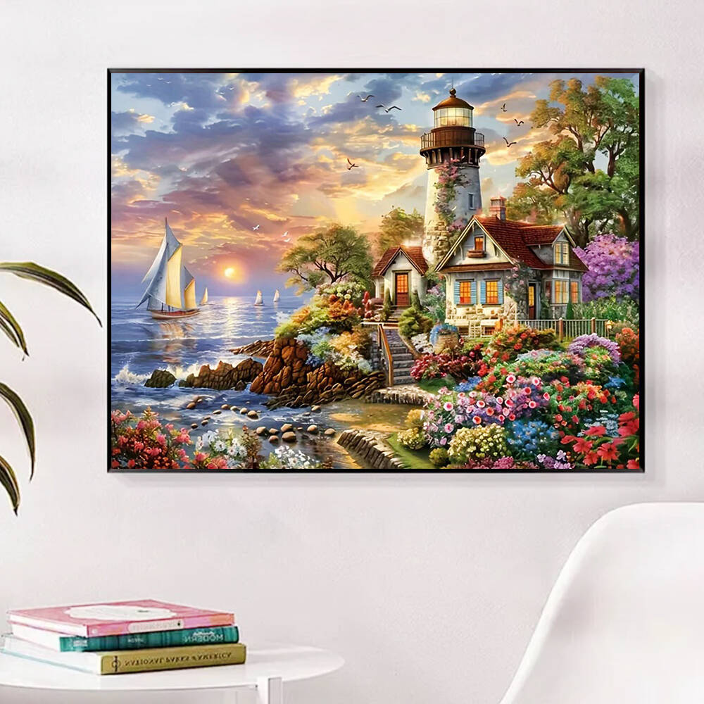 HUACAN Diamond Painting Kits S - Home Decor Korea recension och pris
