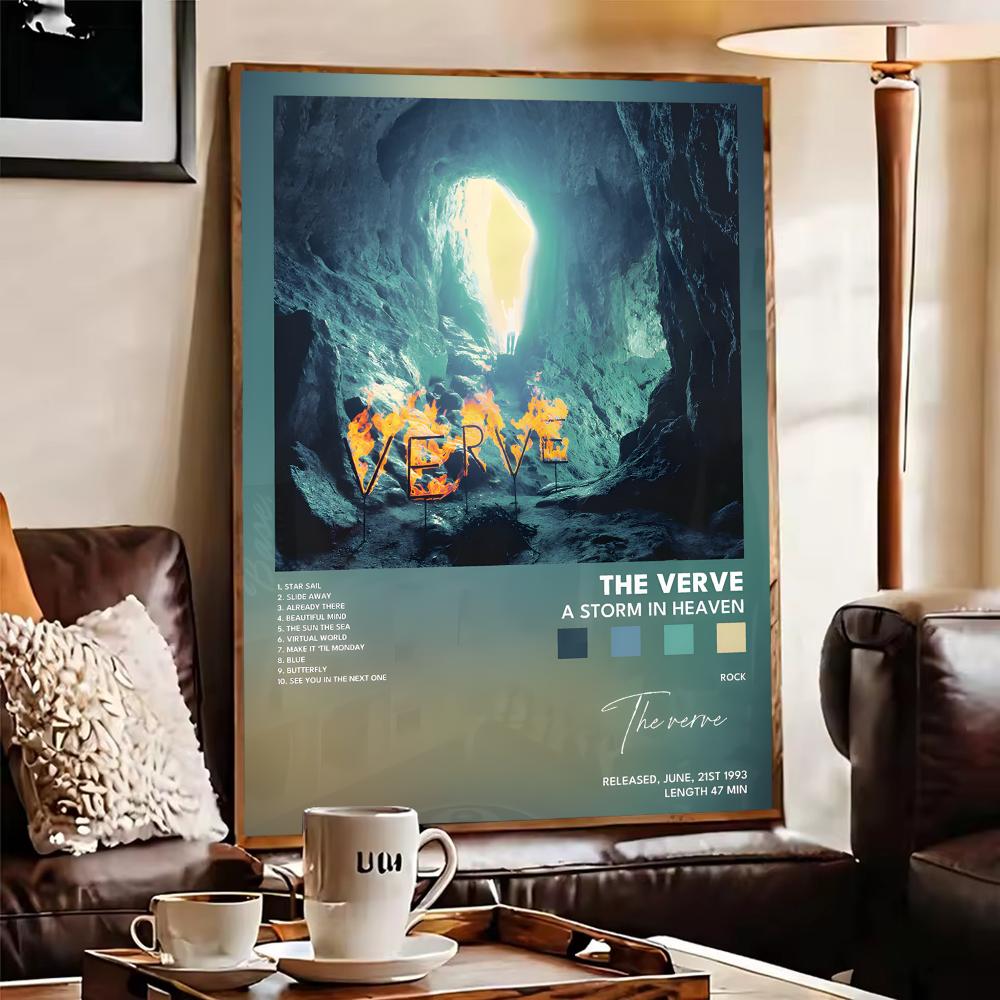 The V-Verve Album Poster HD Wa - Home Decor Living Room Ideas recension och pris