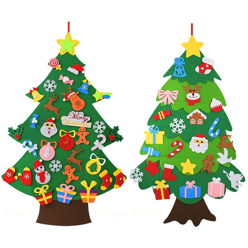 Kids DIY Felt Christmas Tree C - Home Decor Xmas Tree recension och pris