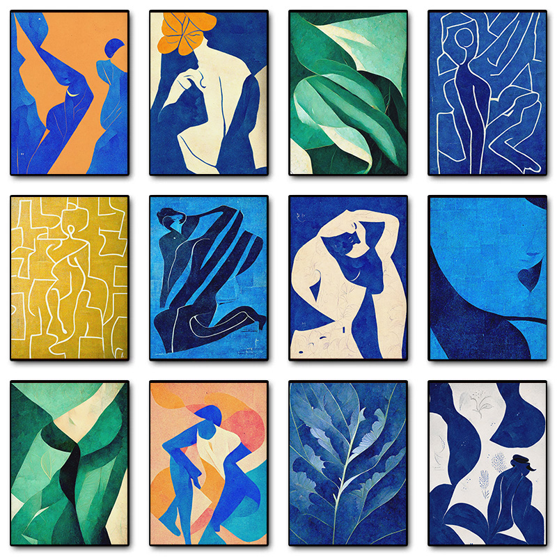 Abstract Emerald Green Matisse - Home Decor Yellow recension och pris