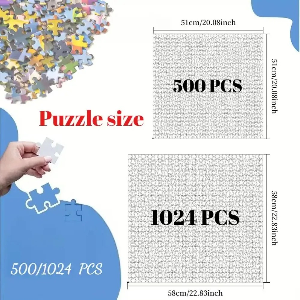 500/1024PCS Jigsaw Puzzle Butt - Home Decor Under 500 recension och pris