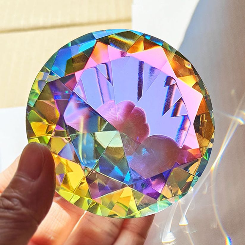 30-80mm AB Colorful K9 Crystal - Home Decor Korea recension och pris