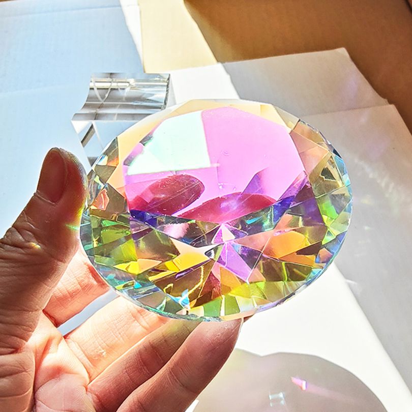 30-80mm AB Colorful K9 Crystal - Home Decor Korea recension och pris