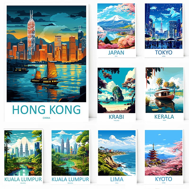 Hong Kong Japan Kerala Kyoto K - Home Decor Kuala Lumpur recension och pris